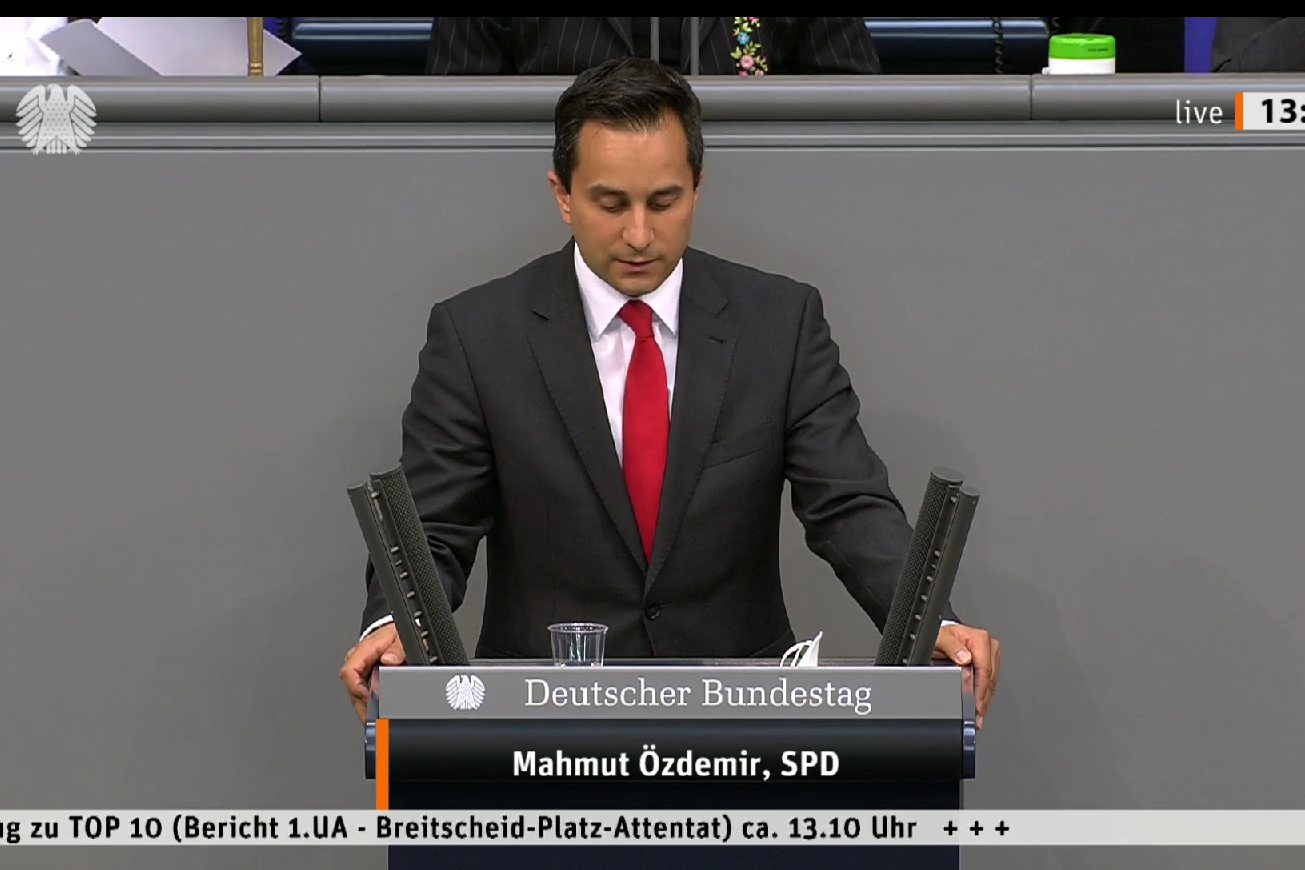Rede Untersuchungsausschuss Mahmut Özdemir